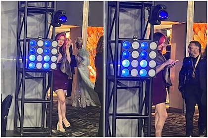 Delfina Wagner sin asiento en la entrega de los Martín Fierro 2023