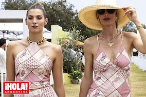 Madre e hija impactaron en uno de los eventos más glamorosos de polo y salto