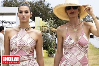 Madre e hija impactaron en uno de los eventos más glamorosos de polo y salto