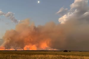 El drama de un productor pampeano al que el fuego le devoró casi todo el campo y perdió más de $210 millones
