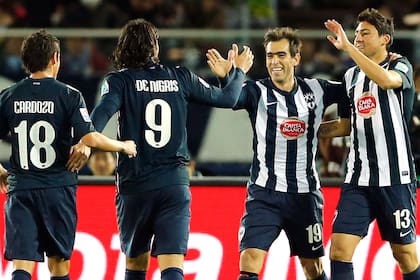 Delgado marcó el segundo tanto del partido