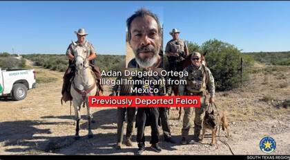 Delgado-Ortega fue expulsado por última vez de Estados Unidos en agosto de este año por el ICE y la Oficina de Ejecución y Deportaciones en Oklahoma City