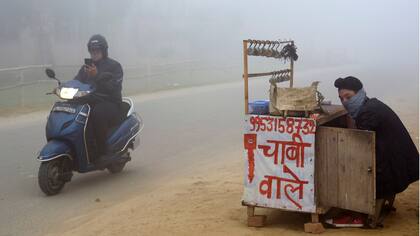 Delhi, la ciudad india azotada por una nube de smog que no deja respirar