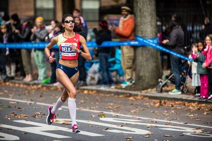 Delilah DiCrescenzo es maratonista