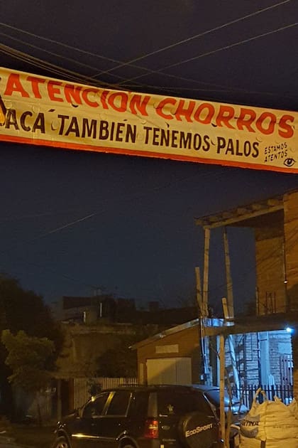 Los pasacalles representan el cansancio de los vecinos frente al delito