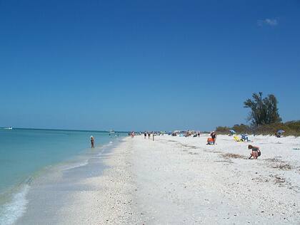 Delnor-Wiggins State Park, en Florida, se quedó con el puesto ocho entre las mejores playas de Estados Unidos en 2024