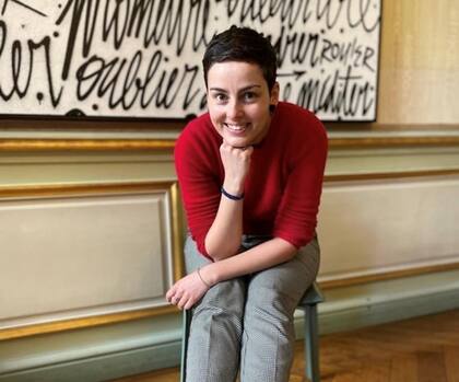 Delphine Houba, responsable de Cultura de Bruselas