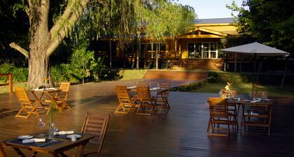 Delta Eco Spa propone disfrutar a orillas del río.