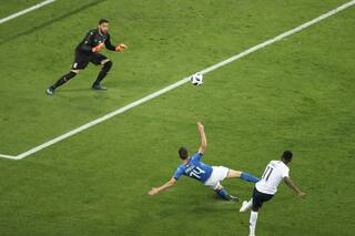 Mundial Rusia 2018. Francia venció a Italia y Egipto igualó con Colombia