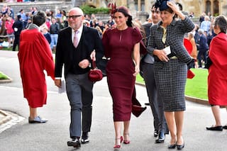 Boda real: Las ex de Harry encabezaron el desfile de celebridades en Windsor