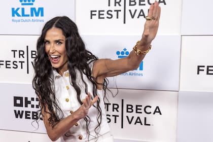 Demi Moore, a los 61 años, radiante y súper activa