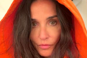 Demi Moore, espléndida, mostró el resultado de su entrenamiento
