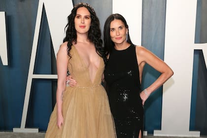 Demi Moore junto a su hija, Rumer Willis