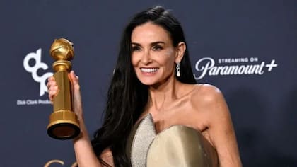 Demi Moore se llevó el Globo de Oro, el SAG y el Critics' Choice por su papel en La sustancia