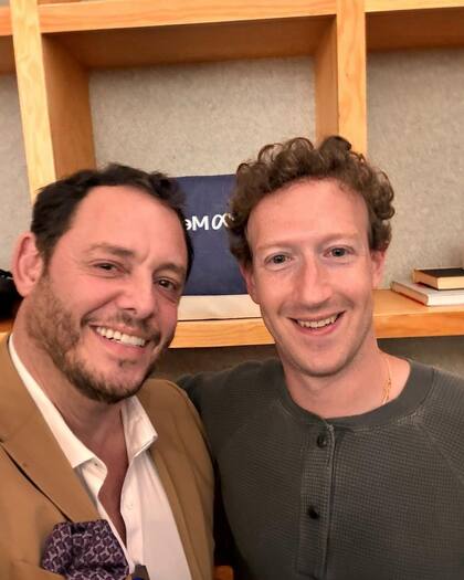 Demian Reidel participó de la reunión del Gobierno con Mark Zuckerberg en una de las giras de Milei por Estados Unidos
