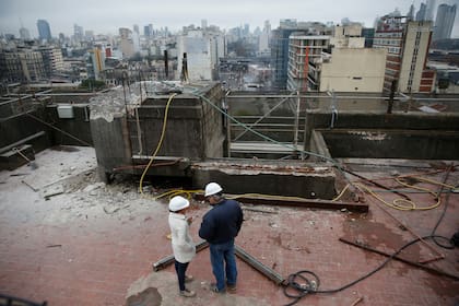 Demolición del edificio Marconetti
