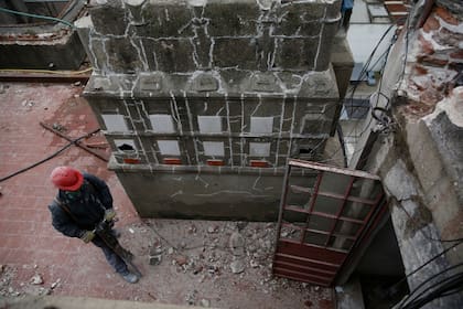 Demolición del edificio Marconetti
