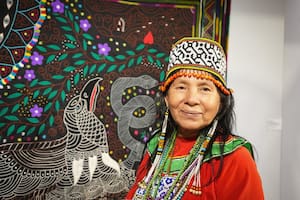 Tradiciones, labores, paisajes, en la primera Bienal de Arte Indígena
