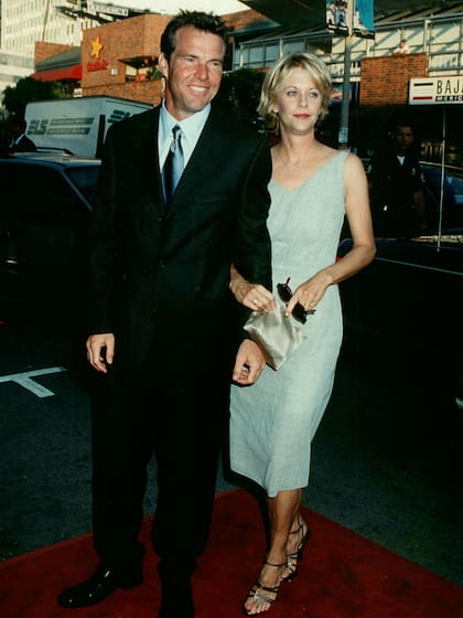 Dennis Quaid reveló que la popularidad de Meg Ryan lo afectó porque lo hizo sentir muy inseguro