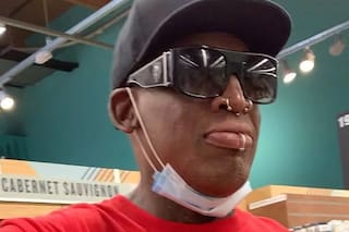 Dennis Rodman protagonizó un escándalo en un avión