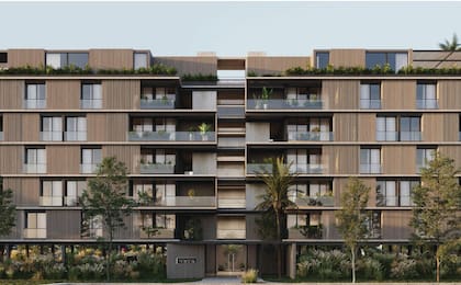 Dentro de Nordelta, Milennia Río contará con cinco edificios de 4 y 5 pisos, con unidades de 2 y 3 ambientes con cochera