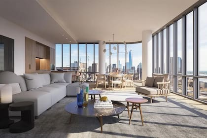 Departamento de Novak Djokovic en Nueva York donde tiene dos en el mismo edificio