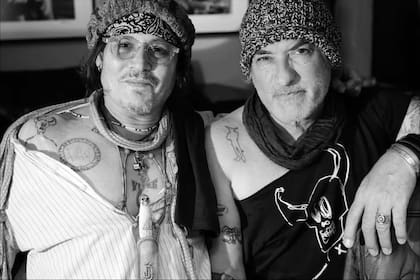 Depp y Rodríguez se tatuaron juntos en una señal de hermandad