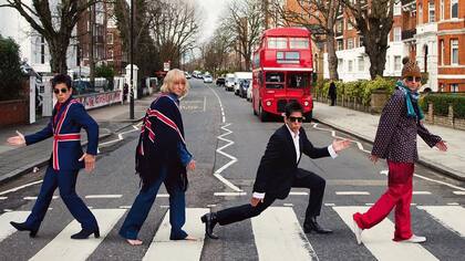 Derek Zoolander y Hansel McDonald hicieron de las suyas en la ya legendaria calle londinense