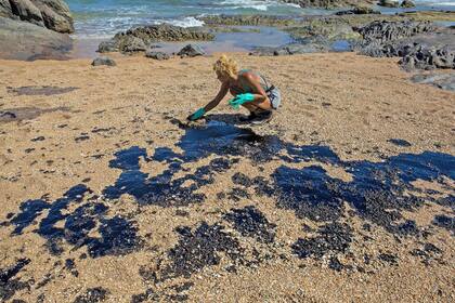 Derrame de petróleo en Brasil