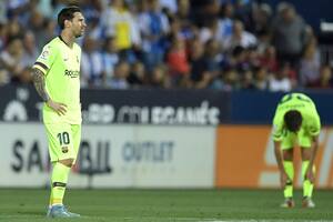 Leganés-Barcelona: el equipo de Messi perdió el invicto en la Liga de España