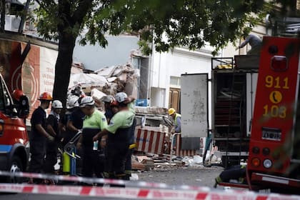 Derrumbe en Pavón 3094