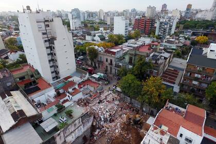 Derrumbe en Pavón 3094