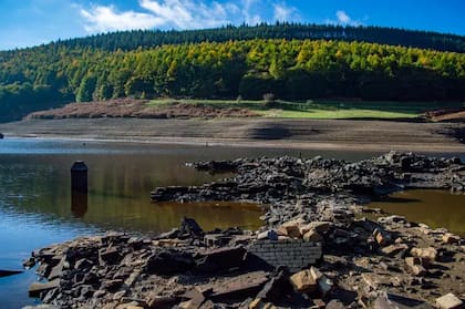 Derwent, una localidad ubicada en Derbyshire, fue demolida a principios de la década de 1940 para dar paso al embalse Ladybower