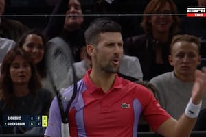 Más polémica en el Masters 1000 de París: los abucheos para Djokovic y la reacción del número 1