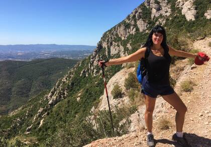 Desafiar los límites. Su hijo de 25 le regaló un viaje a Europa al graduarse y lo disfrutó al máximo