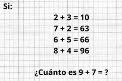 Desafiate a encontrar la respuesta correcta en un minuto