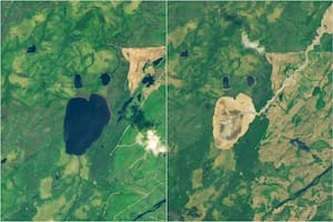 Desapareció un lago en Canadá y un año después revelaron la causa