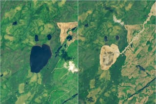 Desapareció un lago en Canadá y un año después revelaron la causa