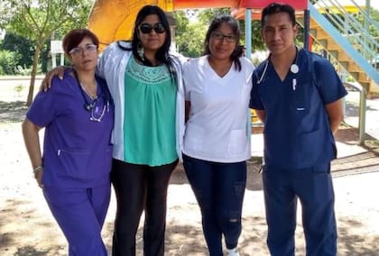 Desarrollando su faceta solidaria en El Impenetrable chaqueño.