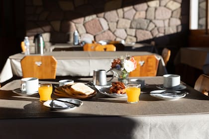 Desayuno en Paimún.