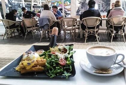 Desayuno en pala / Twitter