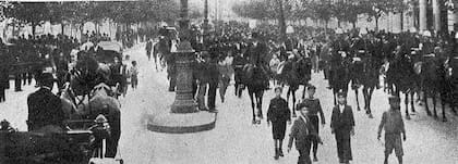 Descanso dominical en marzo de 1904