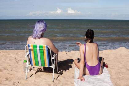 Descanso en la playa Bessa de João Pessoa.