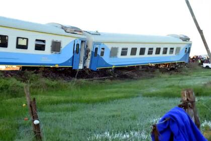 Descarriló un tren de pasajeros en Olavarría