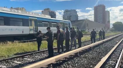 Descarriló una formación del tren Sarmiento