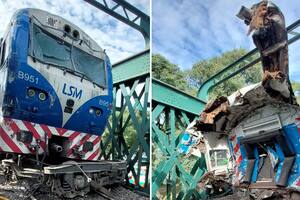 El audio que el maquinista envió tras la colición de una formación con pasajeros y una locomotora en Palermo