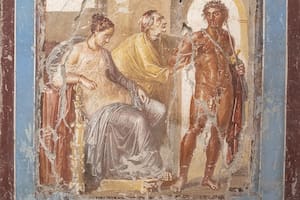 Descubren en Pompeya pinturas eróticas de hace más de 1800 años