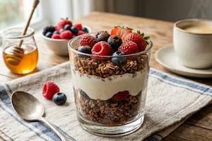 El desayuno hiperproteico con avena tostada para empezar el día con energías al 100%