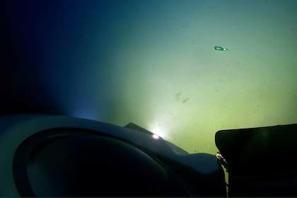 Descubrieron en la profundidad del oceáno un objeto impensado (Foto: X/@@deepseadawn)