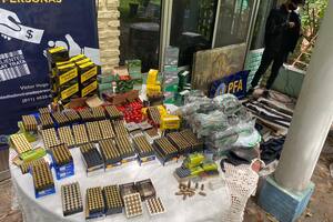 Descubrieron un arsenal en La Matanza